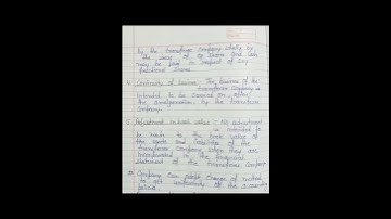 Types of Amalgamation #Amalgamation in the nature of merger #