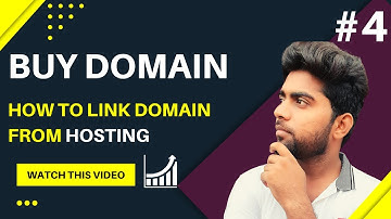 WP Tutorial: How To Connect Domain Name with Web Hosting using NameServer | Web Design Tutorials #4