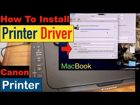 How To Install Canon Printer Driver on Mac ?