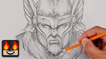 How To Draw Thor | Marvel Rivals