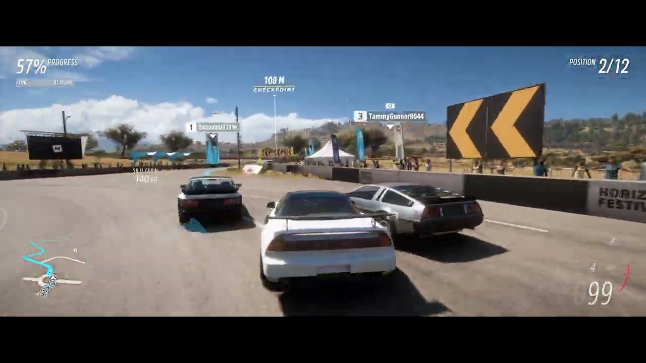 (4K) Vista del Mar Sprint / B / Honda NSX-R 1992 / FH5 / Unbeatable Difficulty