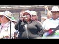 Realizan CNTE manifestaciones en el Día del Maestro