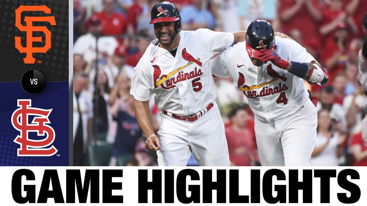 Amazing Cardinals Vs Giants Game Recap Capture Collection Amazing Cardinals Vs Giants Game Recap Capture Collection