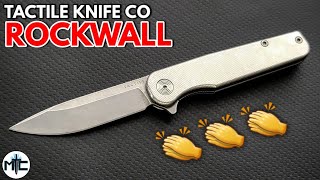 Tactile Knife Company Rockwall Folding Knife - Overview and Review