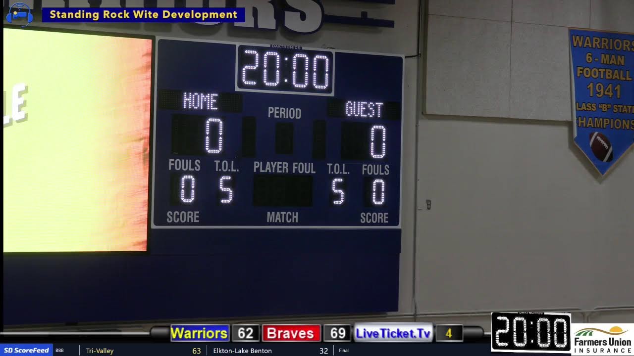 STANDING ROCK WARRIORS VS CHEYENNE EAGLE BUTTE LADY BRAVES