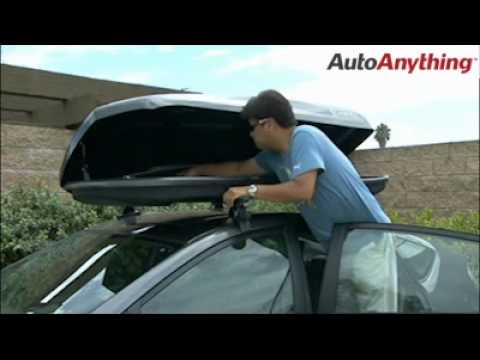 INNO Shadow Roof Cargo Box Demo - Inno Shadow Series Rooftop Cargo Box 