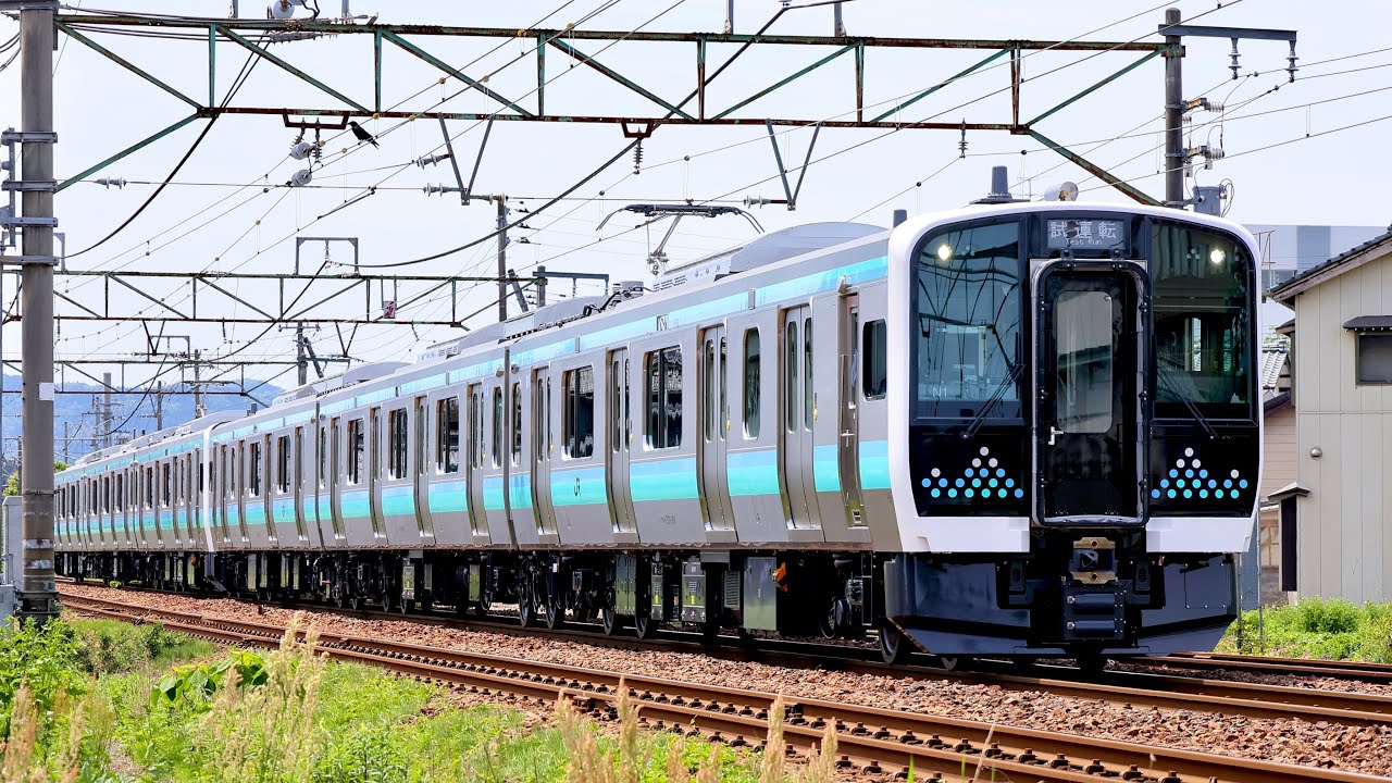JR長野エリア用新型車両E131系 公式試運転