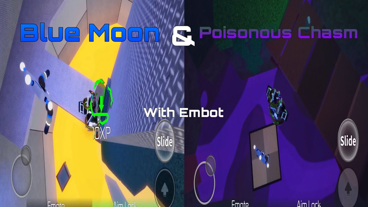FE2 Community Maps: Blue Moon & Poisonous Chasm [w/ Embot] - YouTube