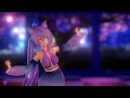 Mmd rhythm heaven fever  i love you my one and only ft kyanacat 60 fps