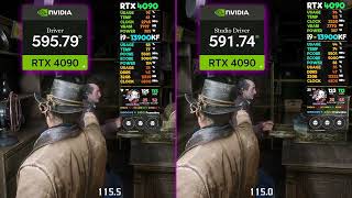 Studio Driver 591.74 vs. GRD 595.79 Red Dead Redemption 2 | NVIDIA Leave DLSS 5 and Fix Our Drivers