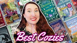 25 MUST-Read Cozy Mystery Series 💜 The Best Cozy Mystery Series I Started in 2025