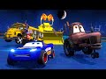 Cars toons fabulous lightning mcqueen vs miss fritter tractor tipping