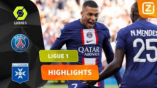 ZE LATEN ER GEEN GRAS OVER GROEIEN! ⭐️🔥 | PSG vs Auxerre | Ligue 1 2022/23 | Samenvatting