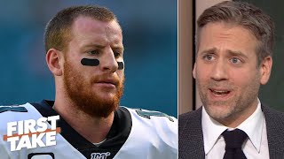 Max Kellerman Doesnt Want To Hear Excuses For Carson Wentz Vs. Cowboys First Take