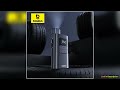 Baseus WiredWireless Car Air Pump with Dethable Flashlight 2 in 1 Portable Air Compressor for Car