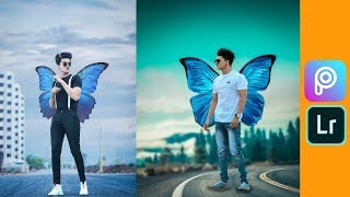Butterfly Photo Editing PicsArt || PicsArt Editing Tutorial || SA EDITZ screenshot 5