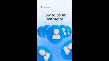 How to be an instructor on VarsityScape #shorts