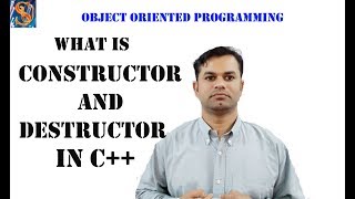 Constructor and Destructor in C++ with Example  in Hindi  #1