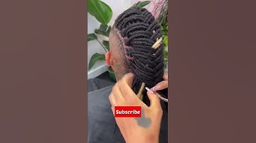 Men locs style