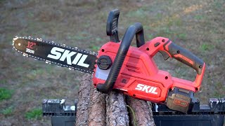 Lite Review of the Skil PWR CORE 20v 12 inch brushless chainsaw.