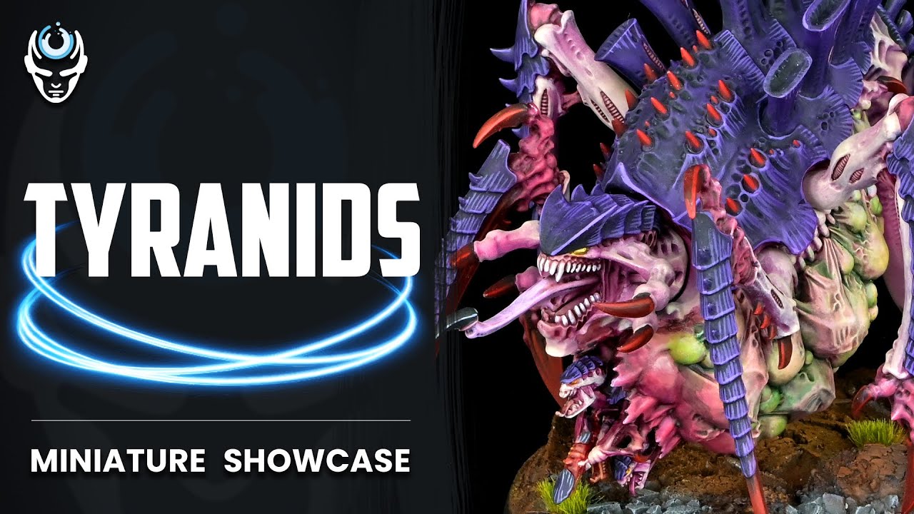 TYRANIDS - LVL 4 MINIATURES SHOWCASE 4K - YouTube