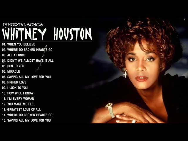 Whitney Houston Greatest Hits Full Album | Whitney Houston Best Song Ever All Time class=