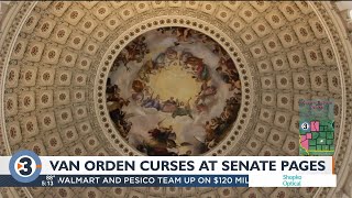 Western Wisconsin Congressman Derrick Van Orden curses at teen Senate pages during Capitol tour