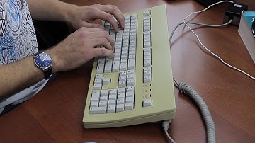 Typing Demo XL - Alps SKCM Salmon (Apple Extended Keyboard "AEK") (ASMR)
