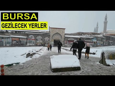 BURSA'NIN EN GÜZEL YERLERİNİ YÜRÜYEREK GEZDİM-Ulucami-Kozahan Çarşısı-Osmangazi ve Orhangazi Türbesi