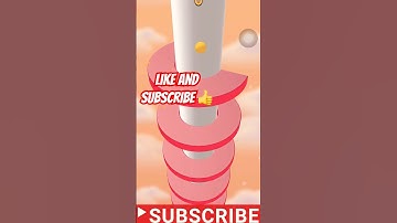 Helix jump trying to for first time , level 1 passed