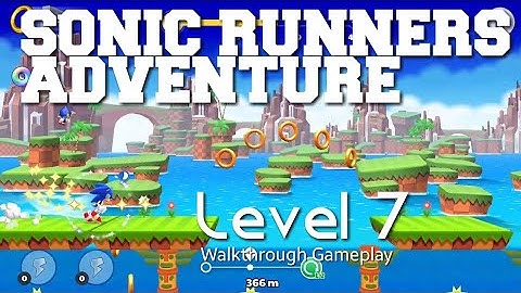 Sonic Runners Adventure Green Hill Level 7 Walkthrough Gameplay Android/iOS