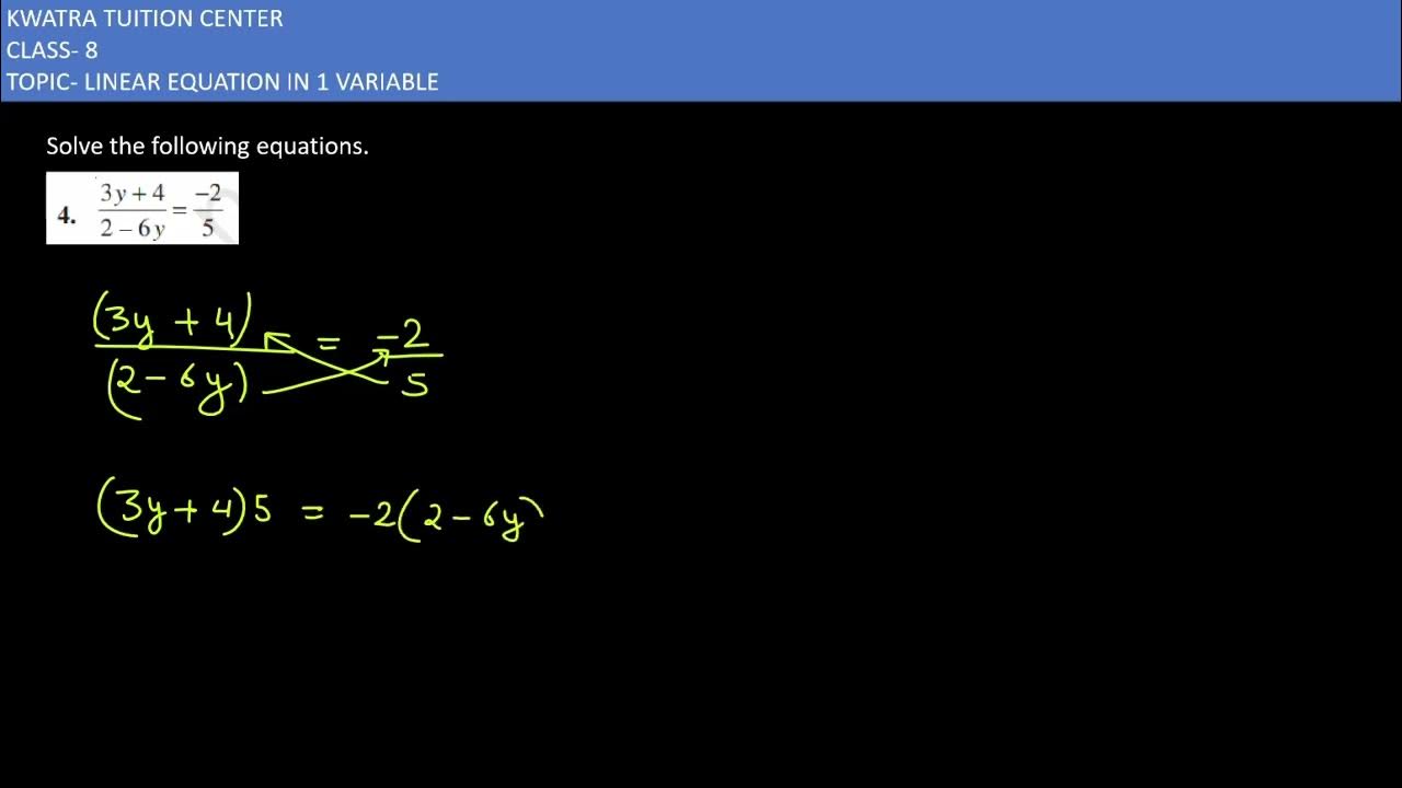 4-solve-the-following-equation-4-3y-4-2-6y-2-3-youtube