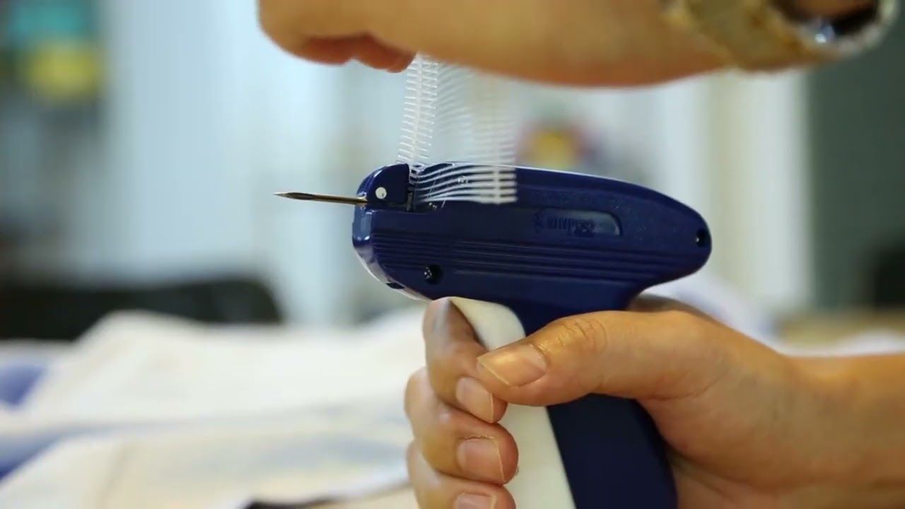 How to use Clothes Tagging Gun Arrow9s, DragonFish with Kimble, Micro