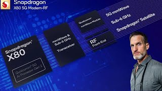Qualcomm Snapdragon X80 5G Modem with Integrated AI Better Carrier Services AT&T T-Mobile Verizon