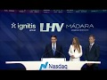 Ignitis groups ceo speech at nasdaq closing bell