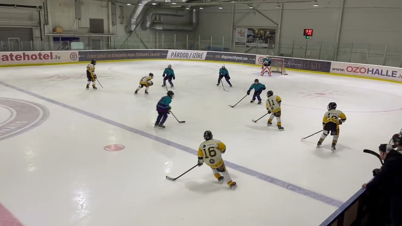 Riga cup 2025 Tima knee injury v Dragons de Rouen