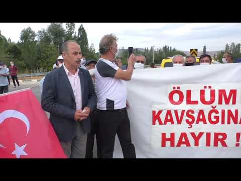 İmrenler ölüm kavşağı eylemi - BGRT TV