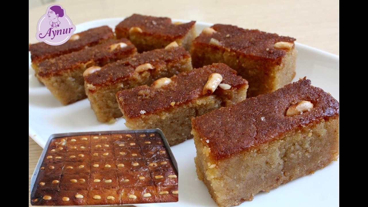 Hierfür brauchst du nur Grieß und Joghurt I Uraltes Rezept von der Oma I Sambali tatlisi