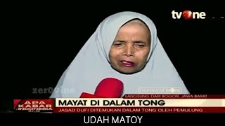 Wawancara lucu nenek Sartika