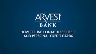How To Use Contactless Debit and Personal Credit Cards