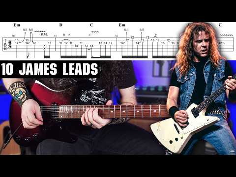 10 James Hetfield Solos That Prove He’s More Than a Rhythm Guitarist