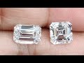 diamond size compare : Emerald v/s sq emerald 2.5ct