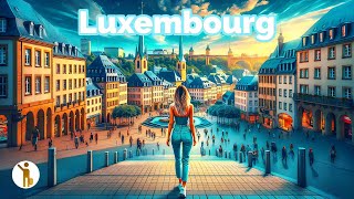 Luxembourg - A Luxurious Landscape - 4k HDR 60fps Walking Tour (▶40min)