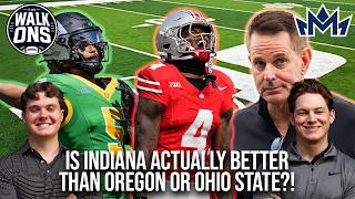 Is Indiana ACTUALLY Better Than Oregon and Ohio State Big 10 Tier Rankings Top 25 The Walk-Ons