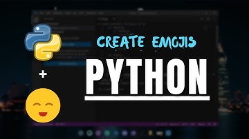 Create emojis with Python || Python || Tech Cookie