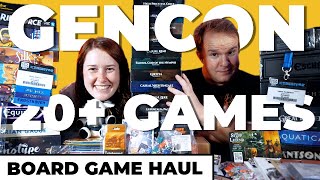 Epic Board Game Haul - GenCon 2021