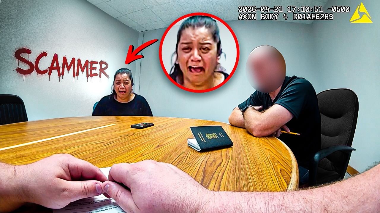 SCAMMER SOBS DURING POLICE INTERROGATION
