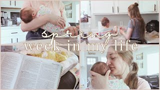 SPRING WEEK IN MY LIFE // adjusting to life with two kids