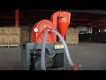 Autoloading disc mill pulverizer