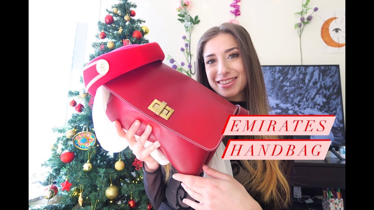 What's Inside The Emirates Handbag Cabin Crew YouTube